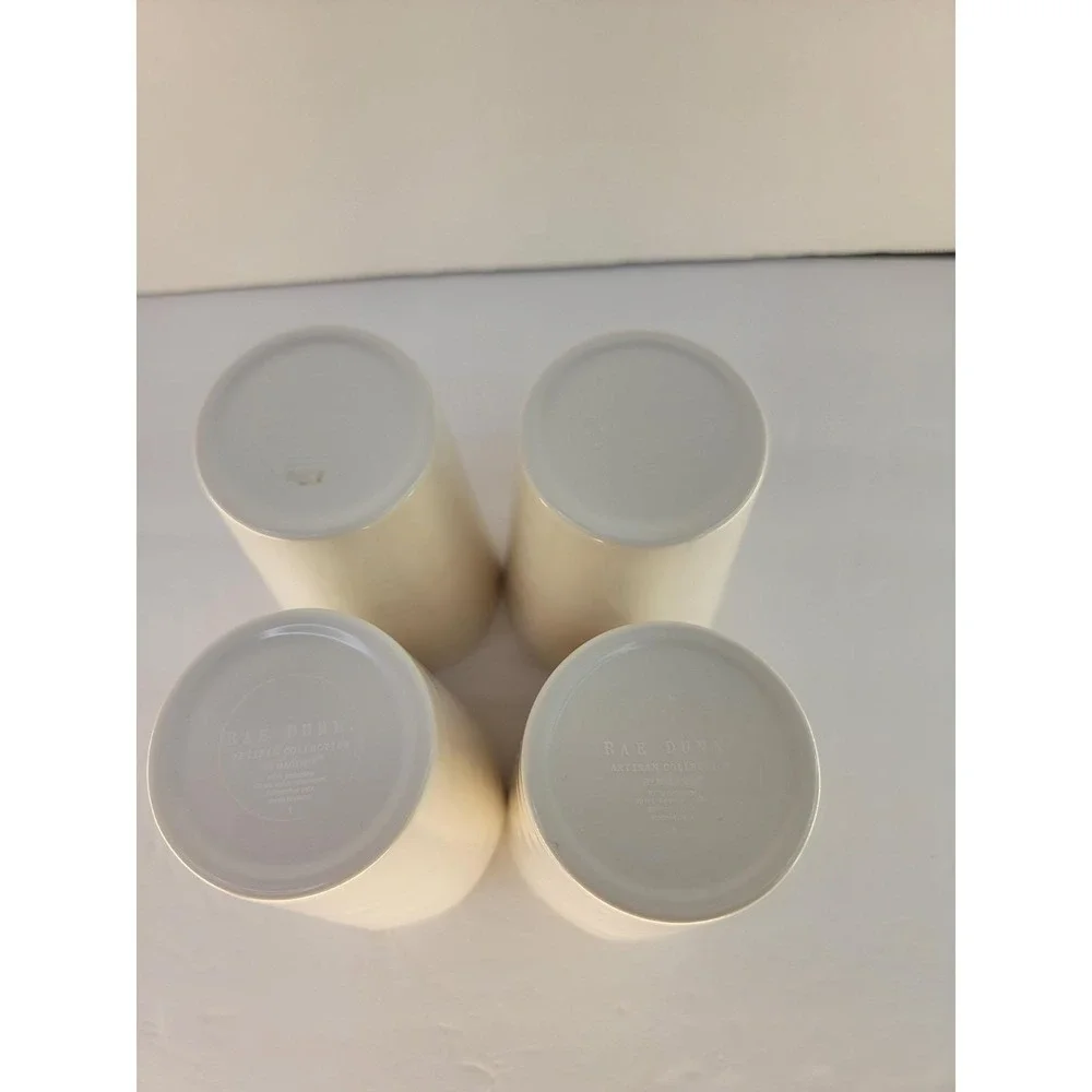 Rae Dunn Halloween Melamine Tumbler Set of 4 Trick or Treat Witchy Scaredy Cat